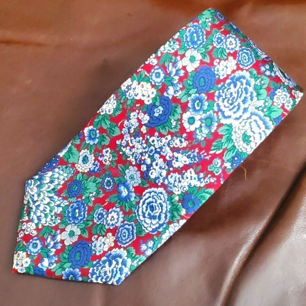 Bert Pulitzer | Floral Silk Tie